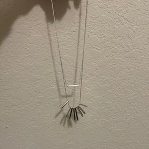 Silver Layered Stella & Dot Necklace